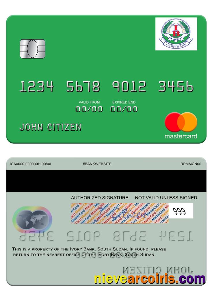 South SudanIvory Bank Mastercard Photolook
