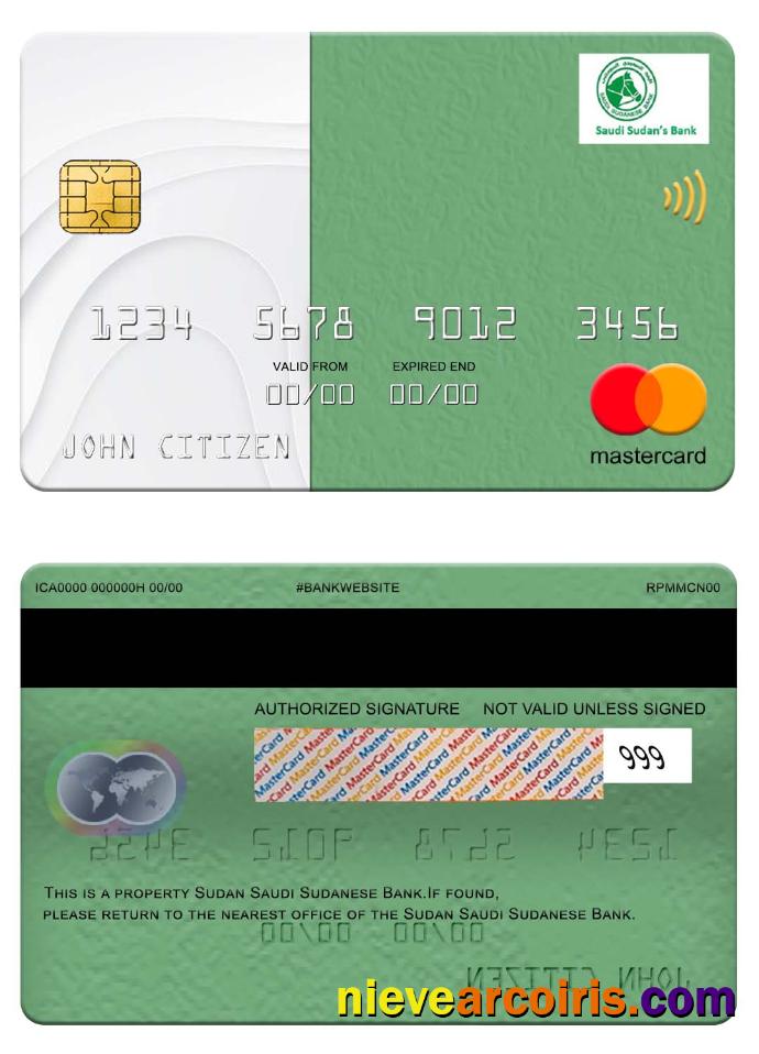 Sudan Saudi Sudanese Bank Mastercard Photolook