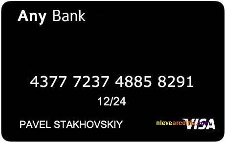 Tinkoff Any Bank Visa Photolook
