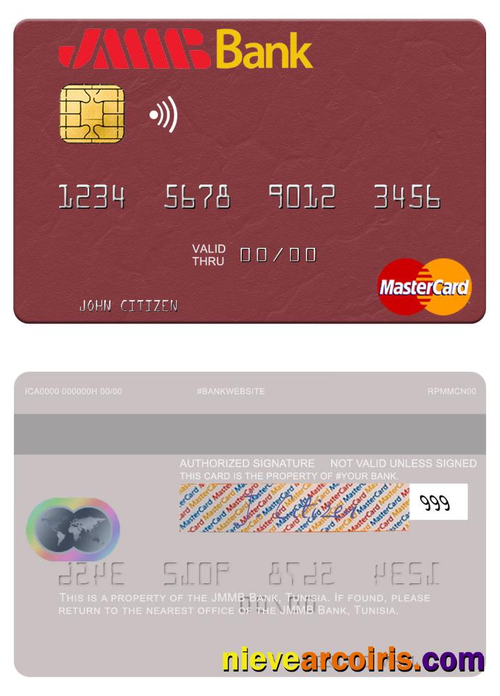 Tunisia JMMB Bank Mastercard Photolook