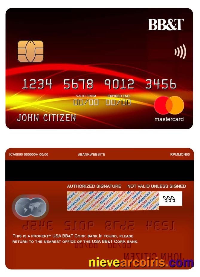 USA BB&T Corp. Bank Mastercard Preview