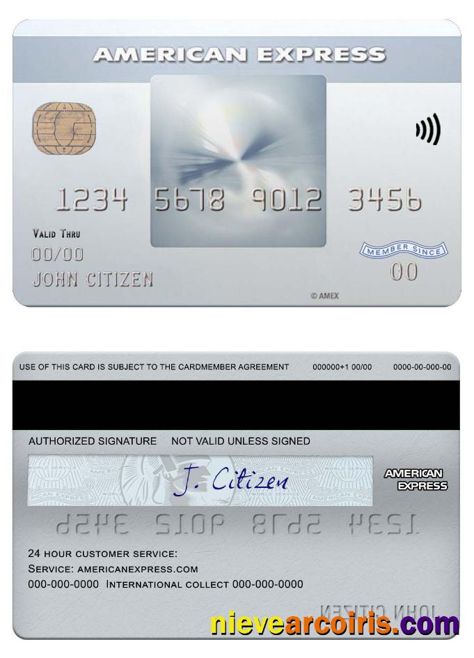 USA Bank Of New York Mellon Amex Everyday Card Photolook