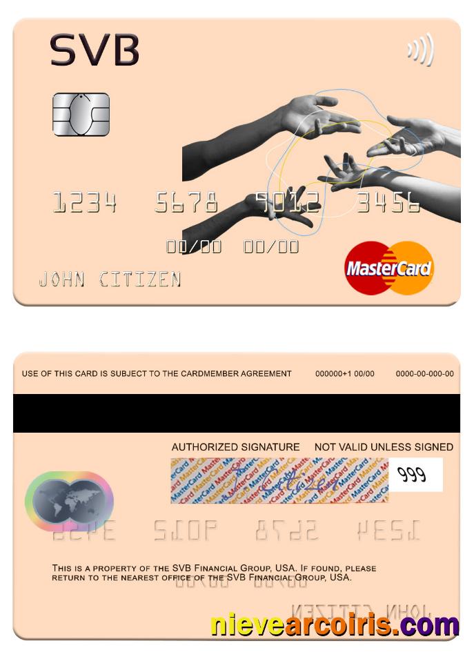 USA SVB Financial Group Mastercard Preview