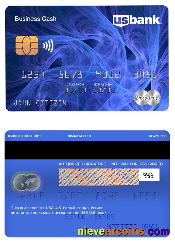 USA U.S. Bank Mastercard Photolook
