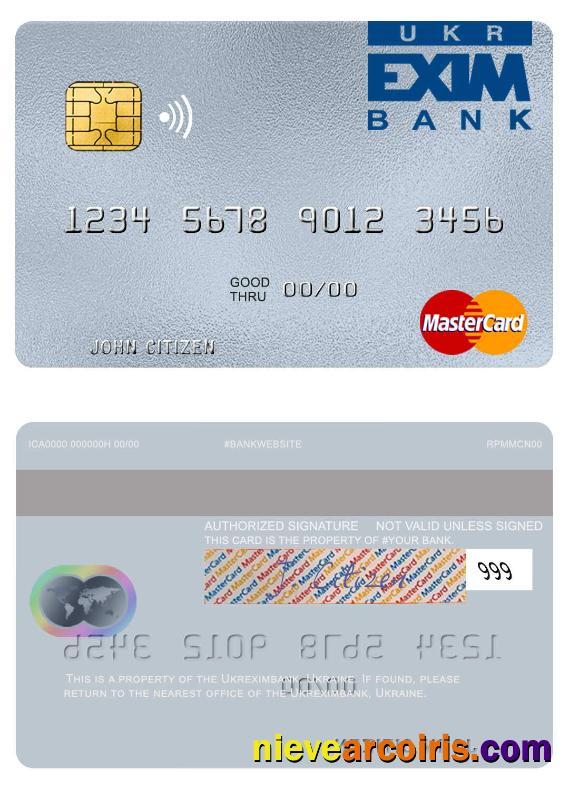 Ukraine Ukreximbank Mastercard Photolook