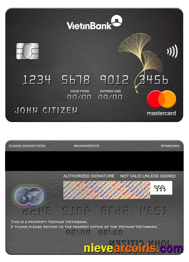 Vietnam Vietinbank Mastercard Preview