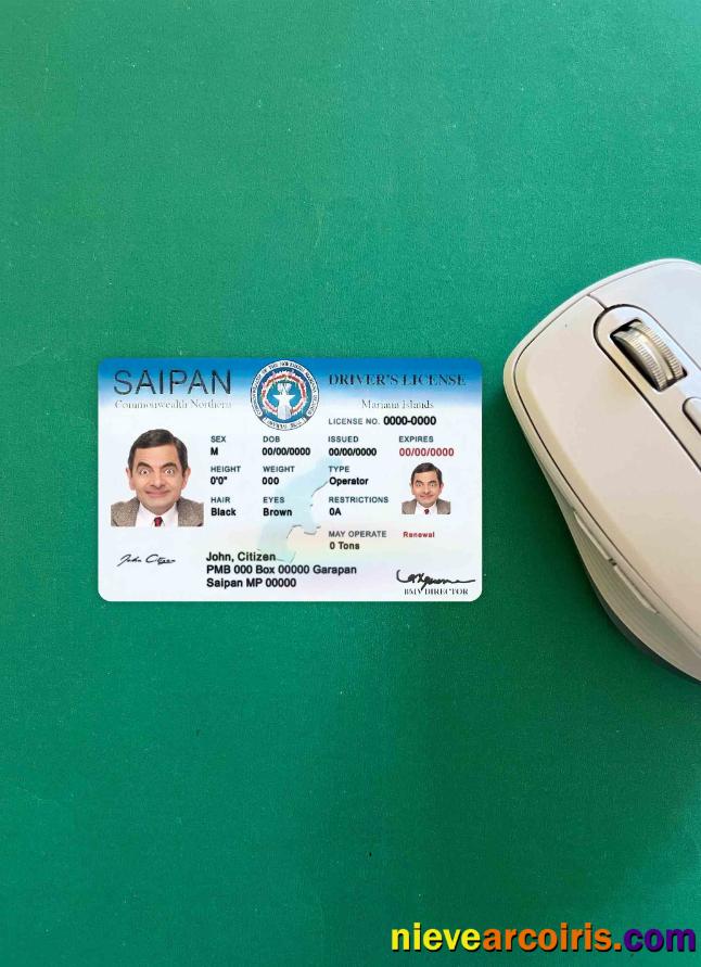 Northern Mariana Islands Saipan Driving Photolook FRONT Sample