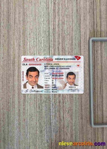 USA South Carolina DL Photolook FRONT Photolook
