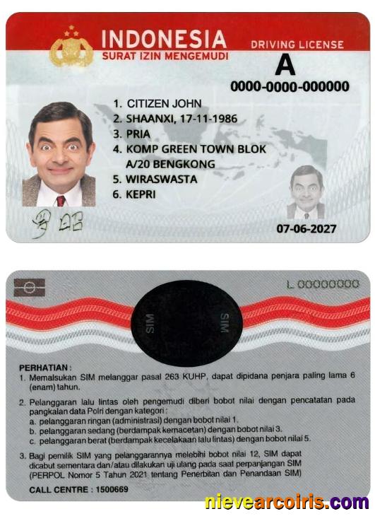 INDONESIA DL Version 2 Sample