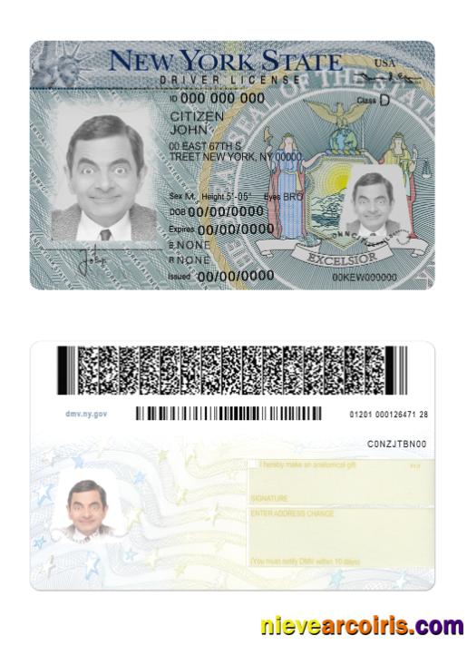 New York Driving License Version 2 Preview