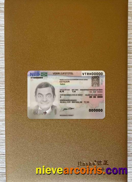 Netherlands Residence Permit Photolook FRONT Photolook