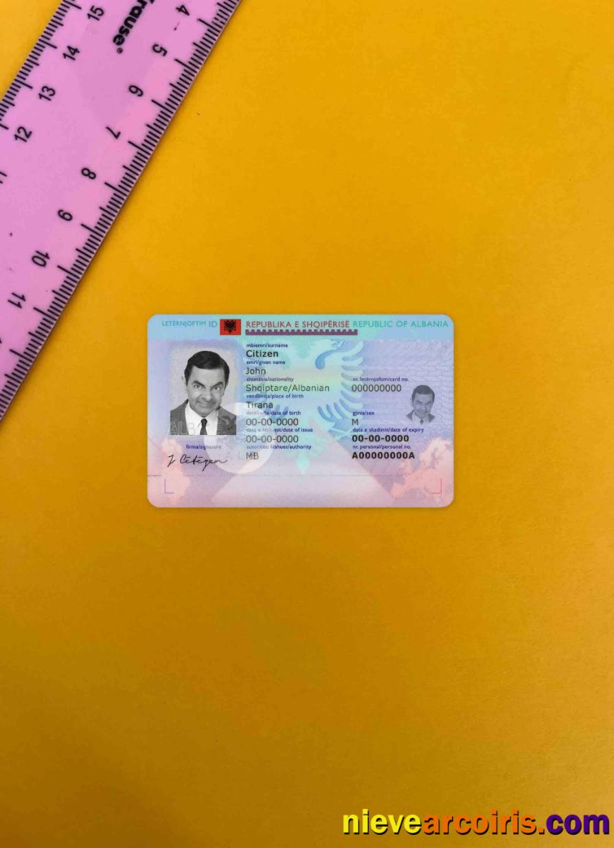 Albania ID Photolook FRONT Preview
