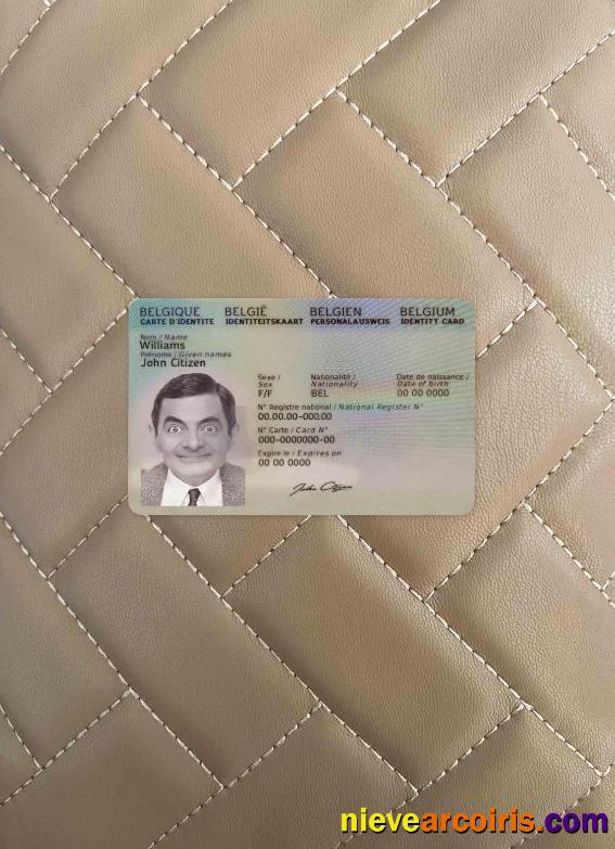Belgium ID 2020 Present Photolook FRONT Preview