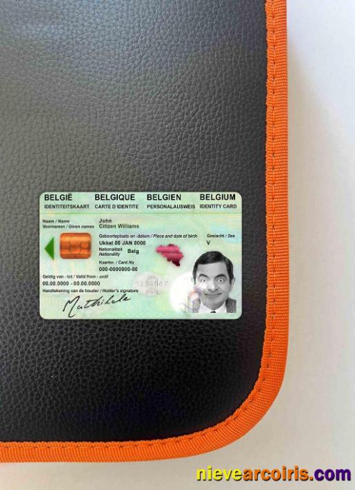 Belgium ID Photolook FRONT Preview
