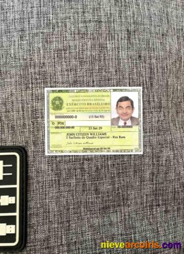 Brazil Identity Card Photolook FRONT Preview