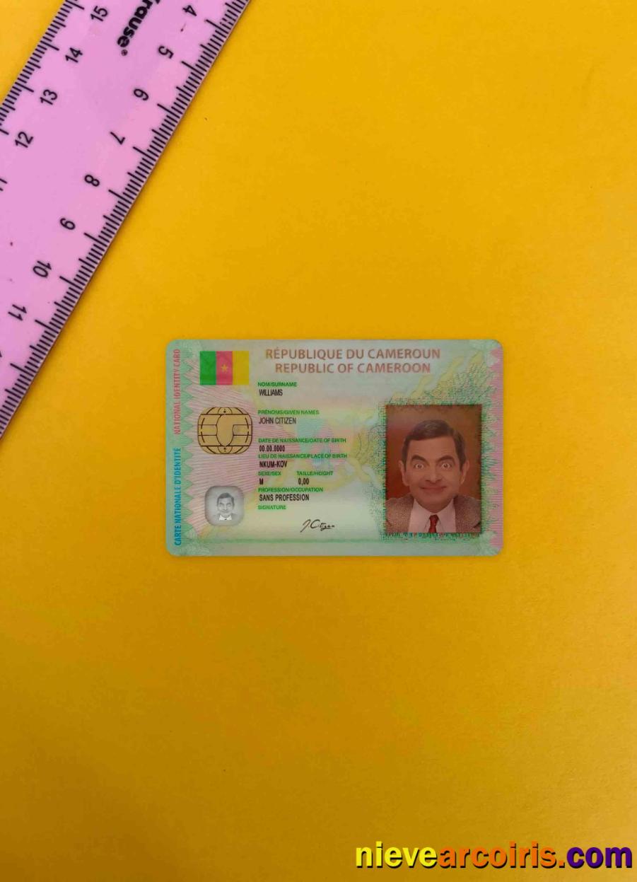 Cameroon ID Photolook FRONT Preview