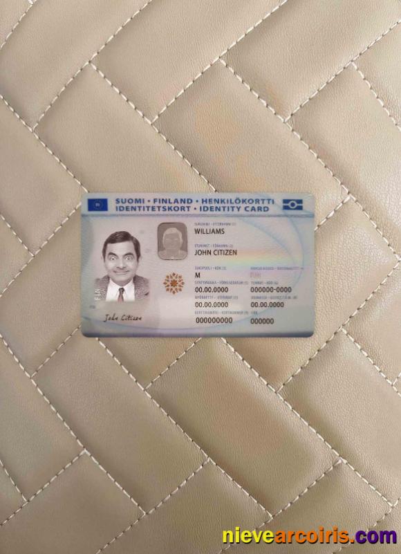 Finland ID Photolook FRONT Photolook