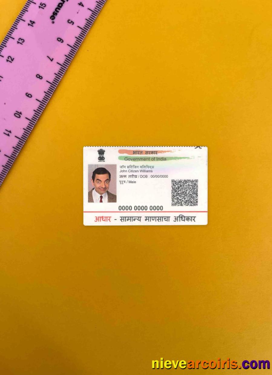 India ID Photolook FRONT Preview