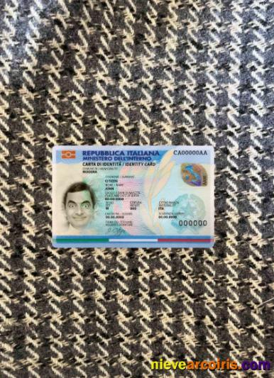 Italy ID (2016 – Present) Photolook FRONT Preview
