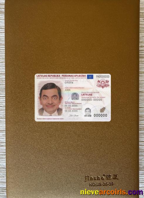 Latvia New ID Card Photolook Front Preview