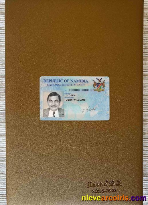 Namibia ID Photolook FRONT Template