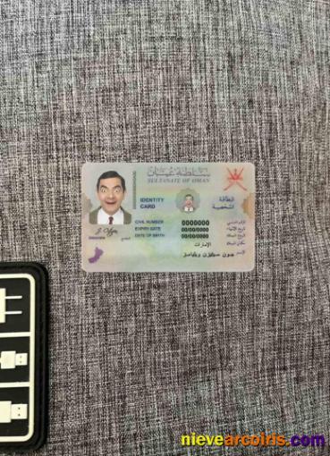 Oman ID Photolook FRONT Preview