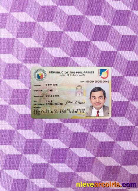 Philippines ID Photolook FRONT Photolook