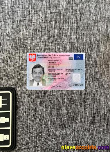 Poland ID Card 2023 Present Photolook Front Photolook