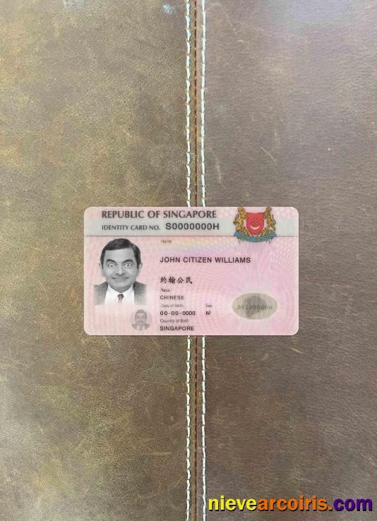 Singapore ID (updated) Photolook FRONT Photolook