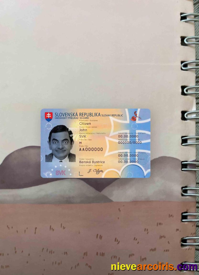 Slovakia ID Photolook FRONT Preview
