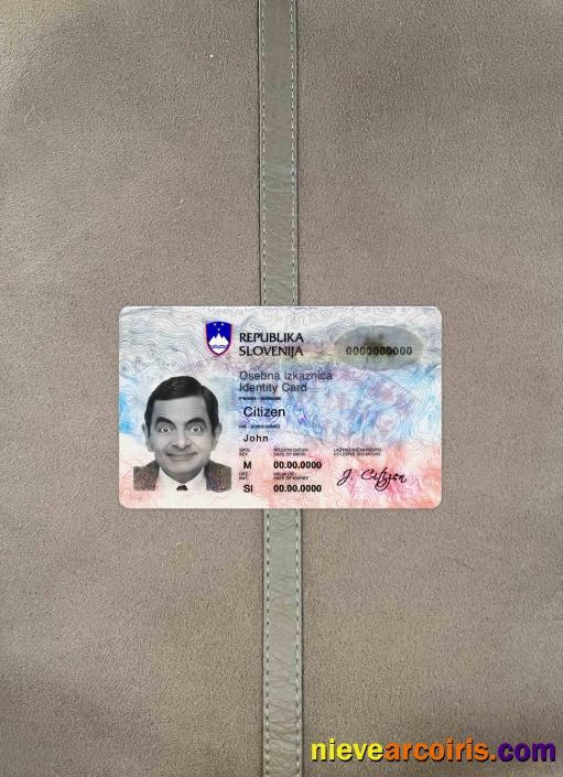 Slovenia ID Photolook FRONT Photolook