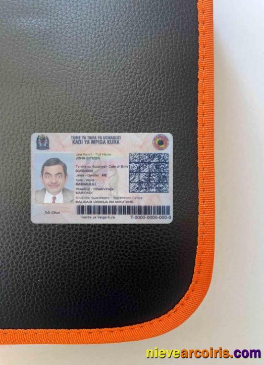 Tanzania Identity Card Photolook FRONT Preview