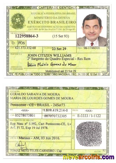 BRAZIL Identity Card (2) Preview