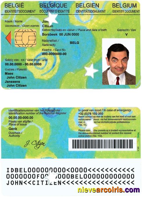 Belgium Kids ID (4) Sample