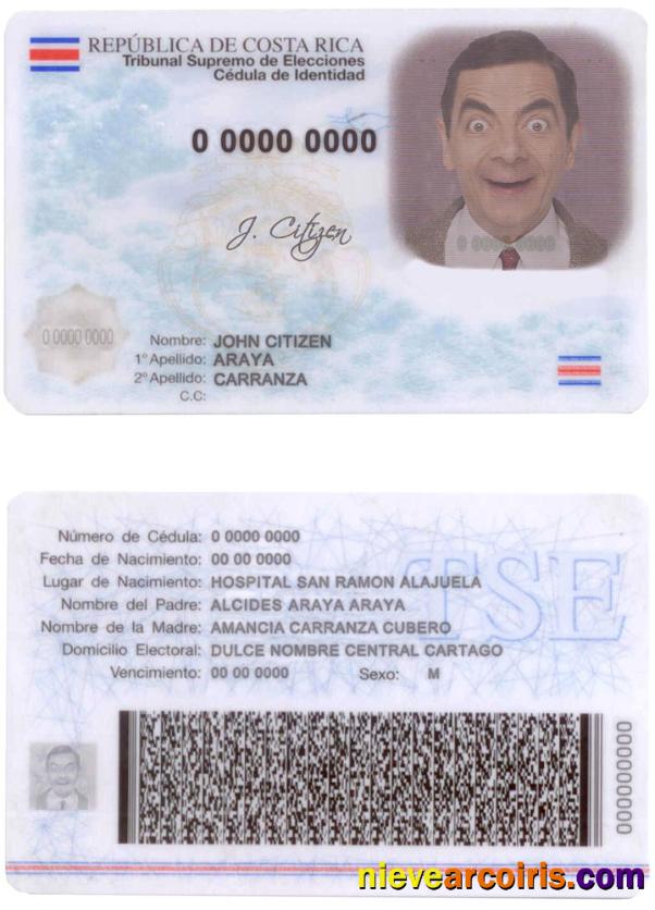 Costa Rica ID Photolook