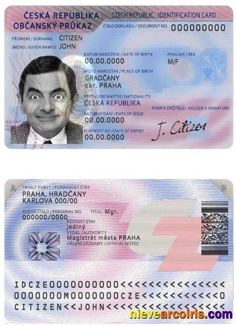 Czechia ID (1) Template