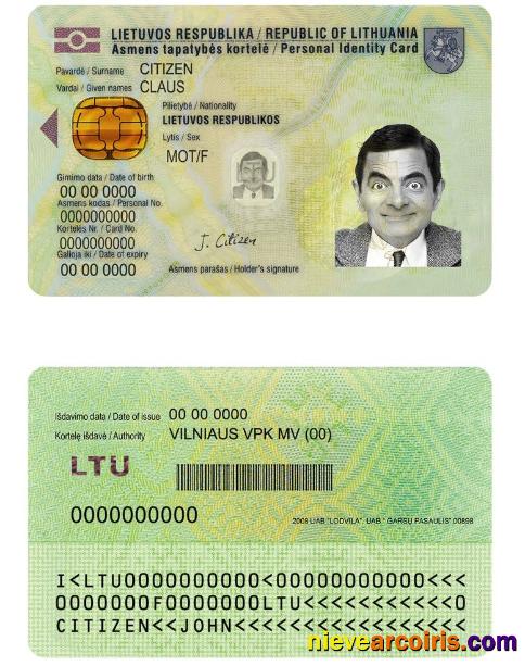 Lithuania ID Photolook
