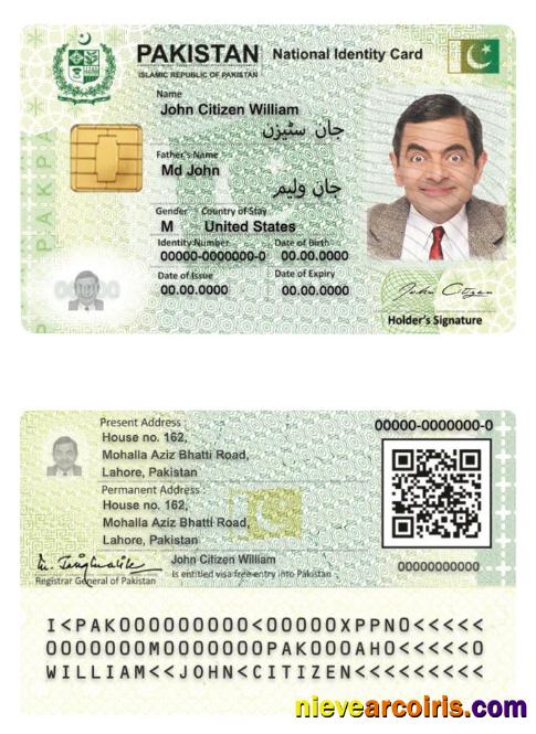 Pakistan ID Preview
