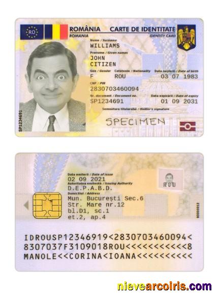 Romania ID Card 2019 Present Preview