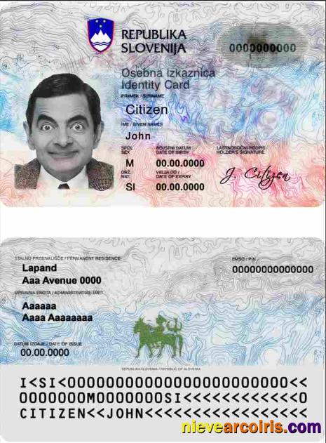 Slovenia ID Sample