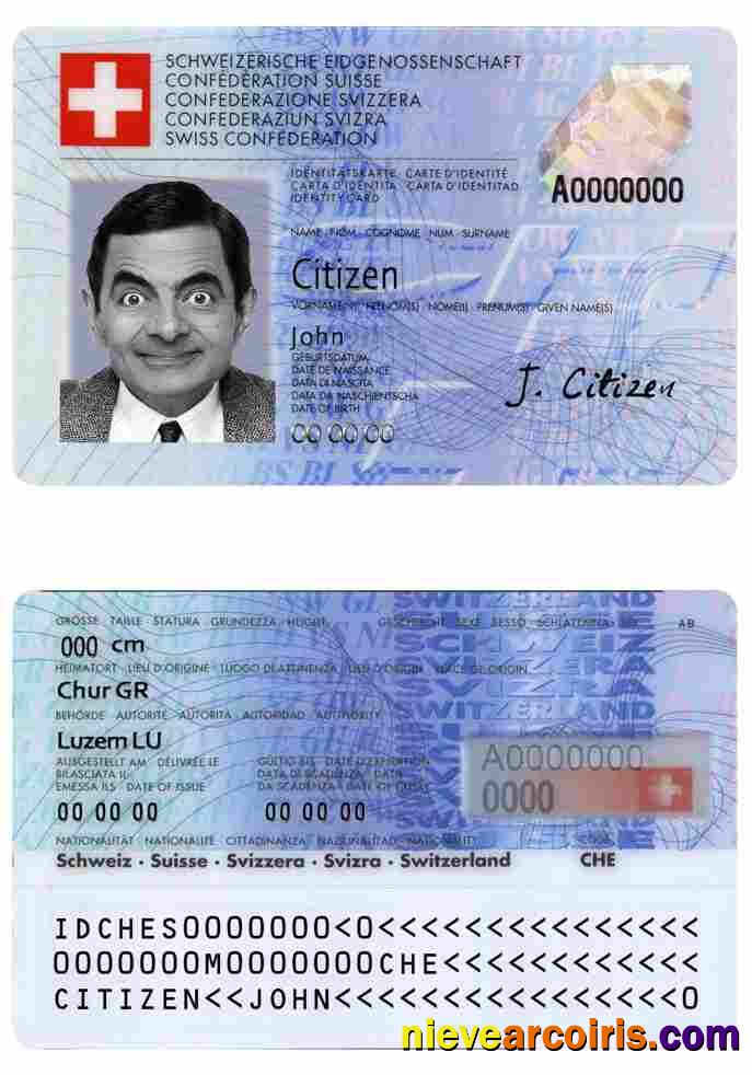 Switzerland ID Preview