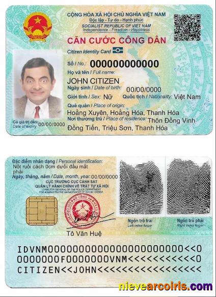 Vietnam ID Card (1) Preview