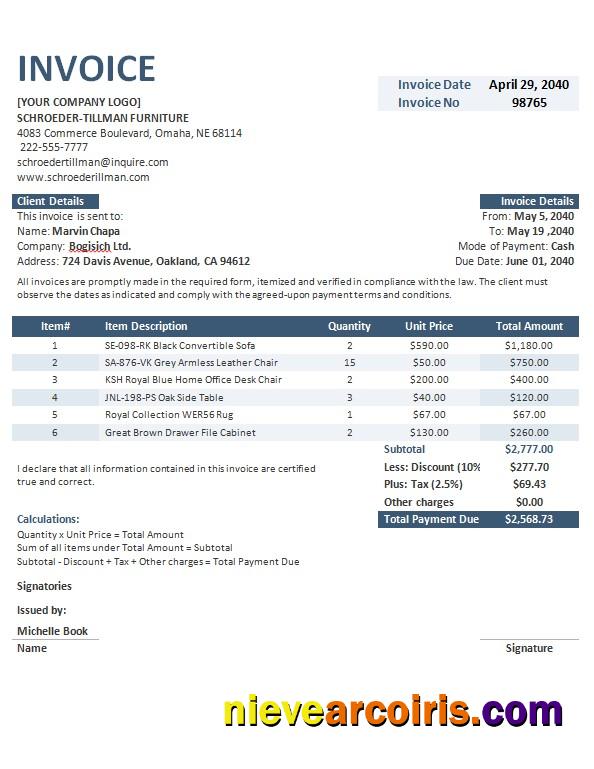 Free Invoice Financing Startup Template