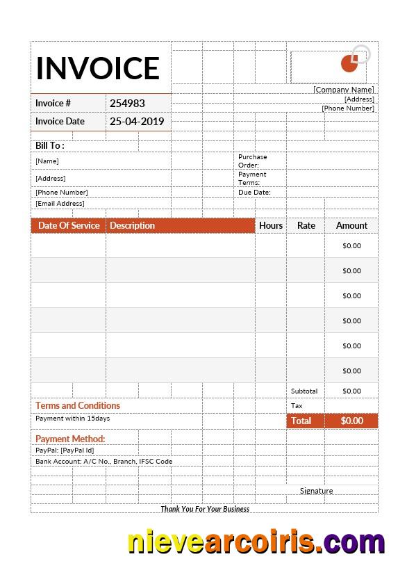 Premium Payment Invoice Template