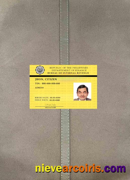 Philippines Bureau Of Internal Revenue Photolook FRONT Preview