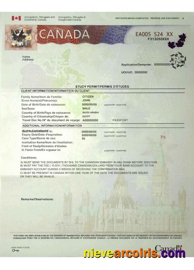Canada Study Permit Preview