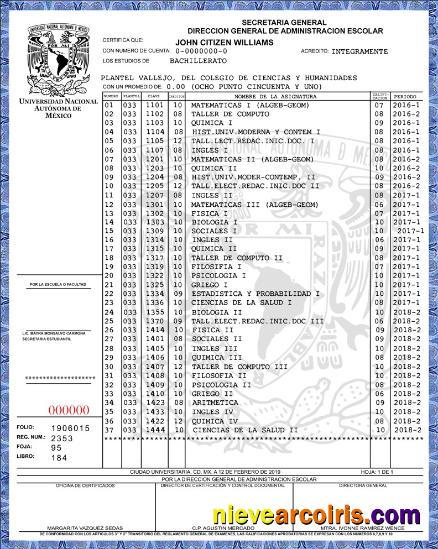 Mexico Universidad Nacional Autonoma De Mexico Secretaria General Template