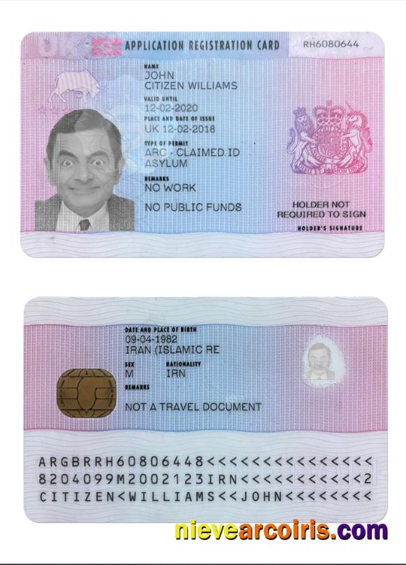 UNITED KINGDOM Application Registration Photolook