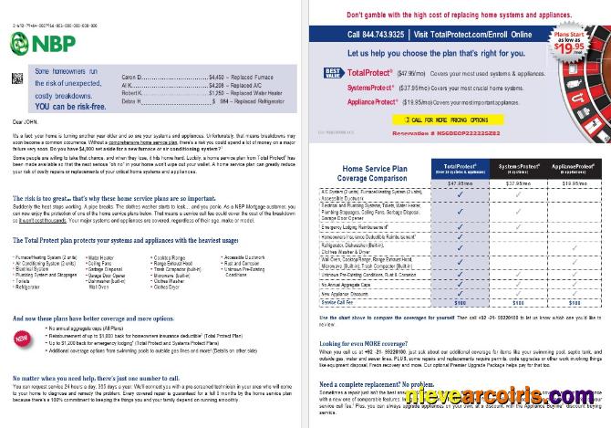 Pakistan NBP Mortgage Loan Statement In Word And PDF Formats , 8 5 6 Sample