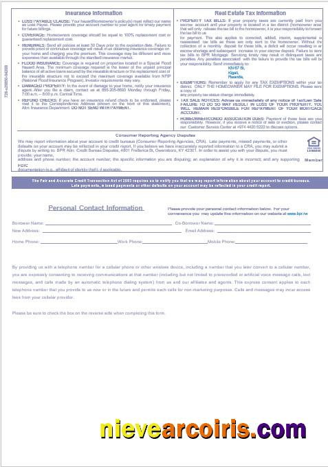 Rwanda BPR Bank Mortgage Statement In Word And PDF Formats 3 Preview
